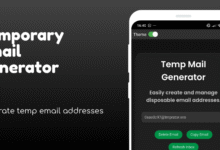 Temp Mail Generator​