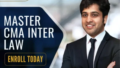 Best CMA Inter Law Classes in India