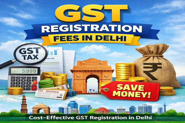 Gst Registration Fees in Delhi​