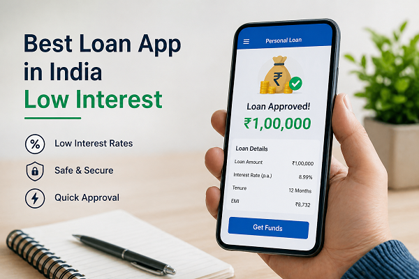 Best Loan App in India Low Interest
