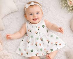 Soft Muslin Baby Girl Dress