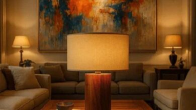 Wooden Floor Lamps