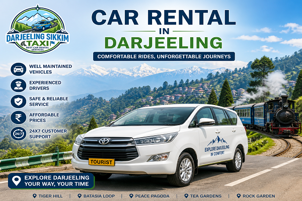 Car Rental in Darjeeling