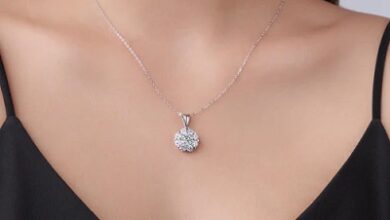 Moissanite Solitaire Pendant