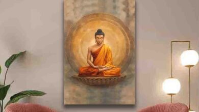 Buddha Wall Painting