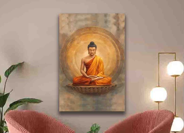 Buddha Wall Painting