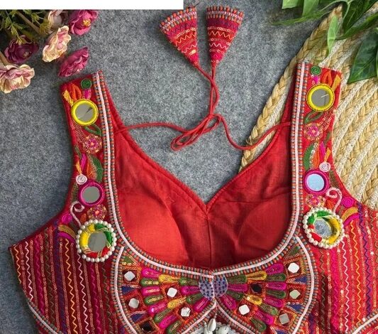 Mirror Work Blouse​