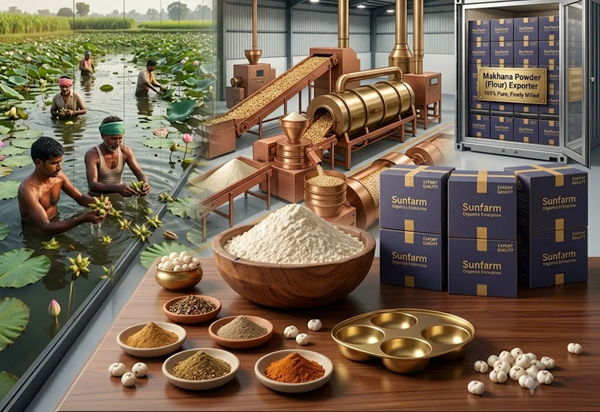Makhana manufacturer in Bihar