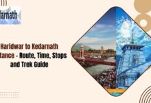 haridwar to kedarnath distance
