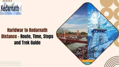 haridwar to kedarnath distance