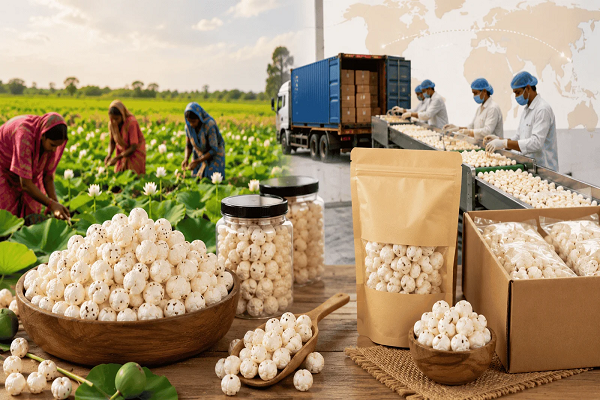 Roasted makhana manufacturer in india