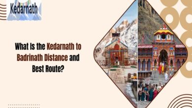 kedarnath to badrinath distance