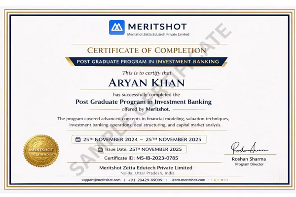 Investment Banker Course in India
